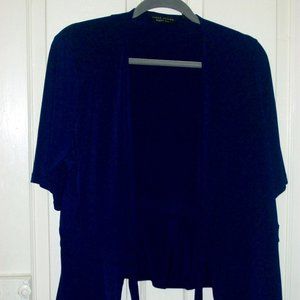 Susan Graver slip on shrug.